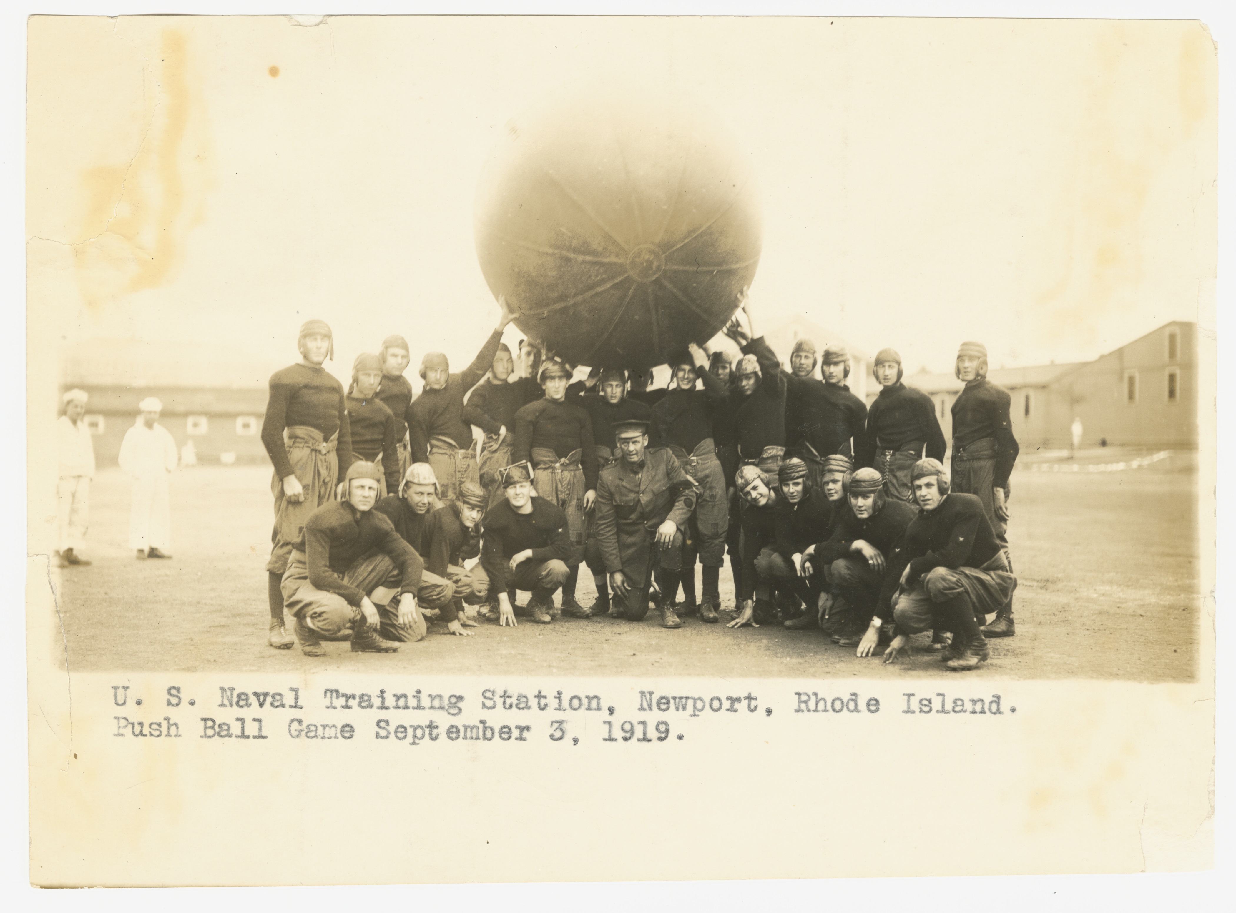 Push Ball Game at Naval Station Newport