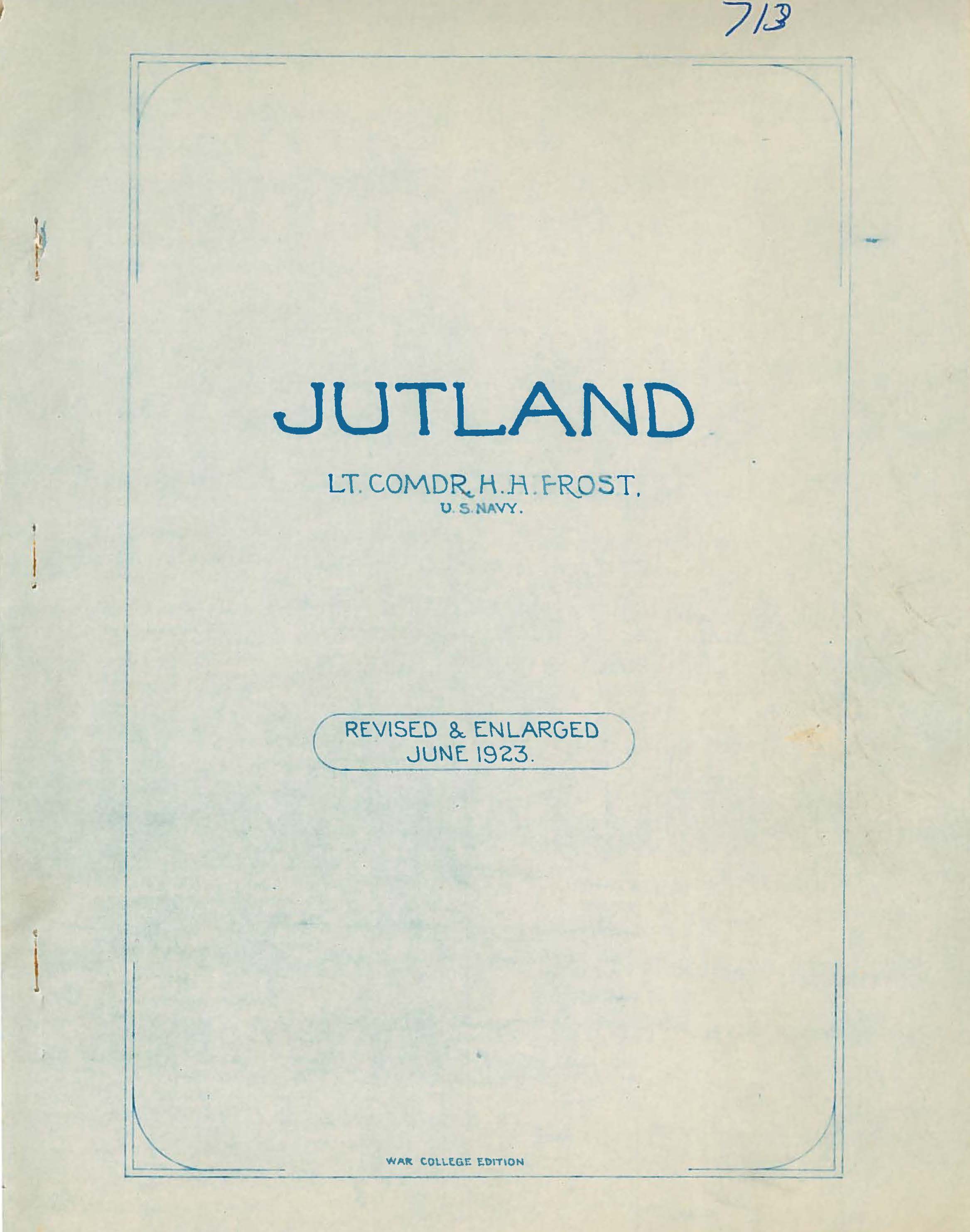 Jutland, H. H. Frost