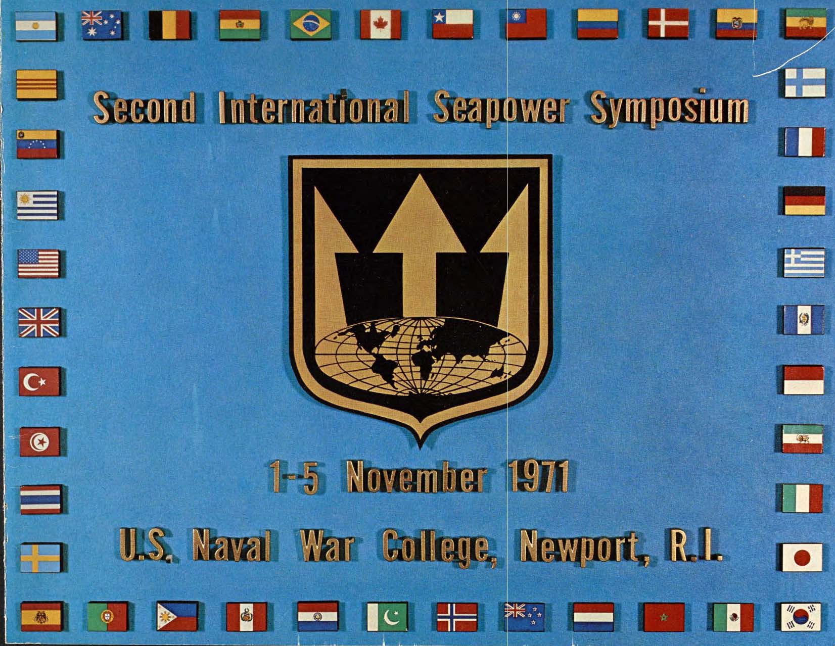 Second International Seapower Symposium brochure